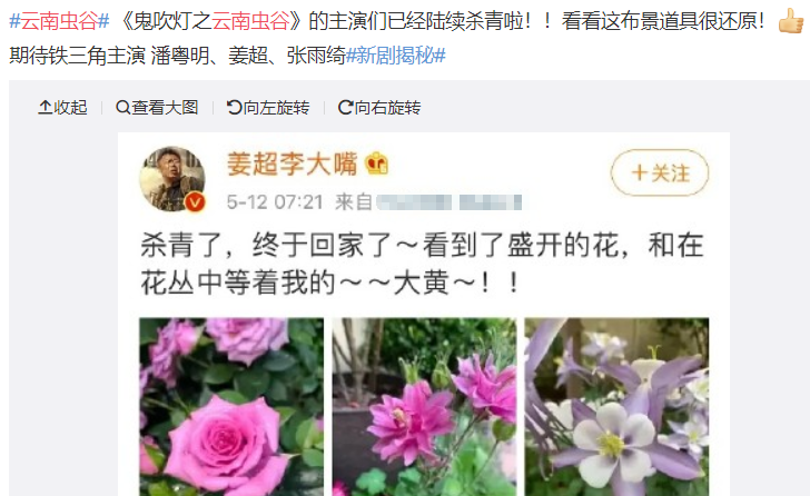 《龙岭迷窟》后，续集《云南虫谷》也安排上了