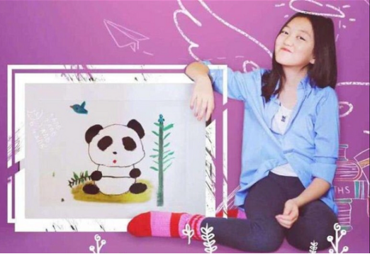 李嫣14岁越来越幸福，虽然父母离婚，但多了巨星