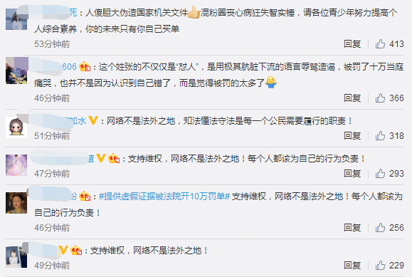 杨紫黑粉被法院开10万罚单,当事人辱骂杨紫,向