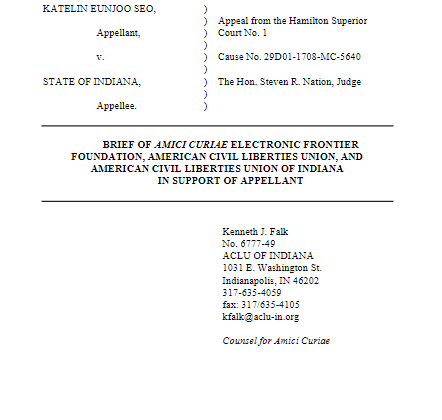 印第安纳州最高法院裁定:警察不能强迫智能手