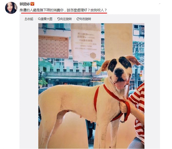 郭碧婷发伤感文字引热议，向太再次澄清：别误