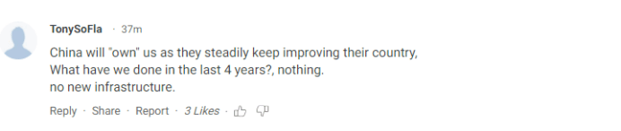 特朗普说 “拜登当选，中国将坐拥美国”，求美