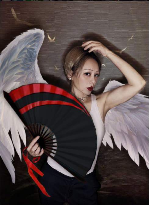 宁静与父亲同框比舞，宁爸满头黑发活力四射，