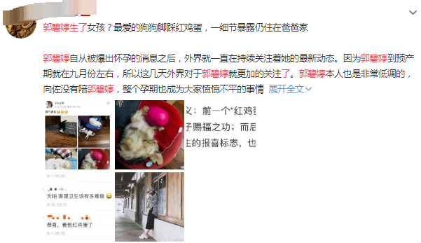 郭碧婷被传生女后，郭爸久违更博，晒午餐直言