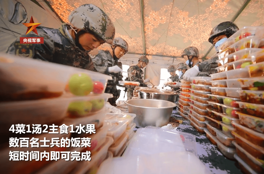 解放军高原保障能力强！无人机为前线送餐 炊事