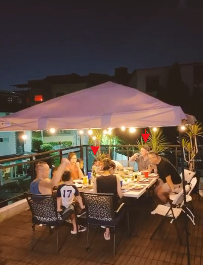 林心如女儿正脸曝光！随爸妈参加聚会不畏生，