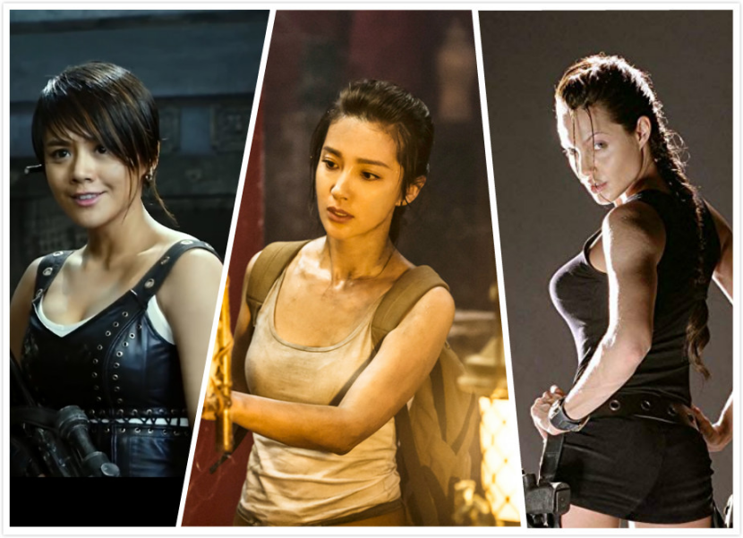 “盗墓”女主角都要穿深色背心?黄梦莹穿搭另