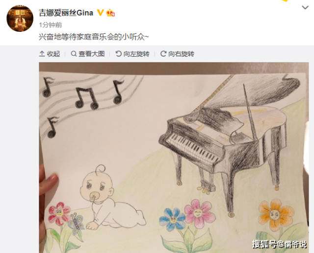 郎朗高调官宣吉娜怀孕，她的巴掌腰或将消失不