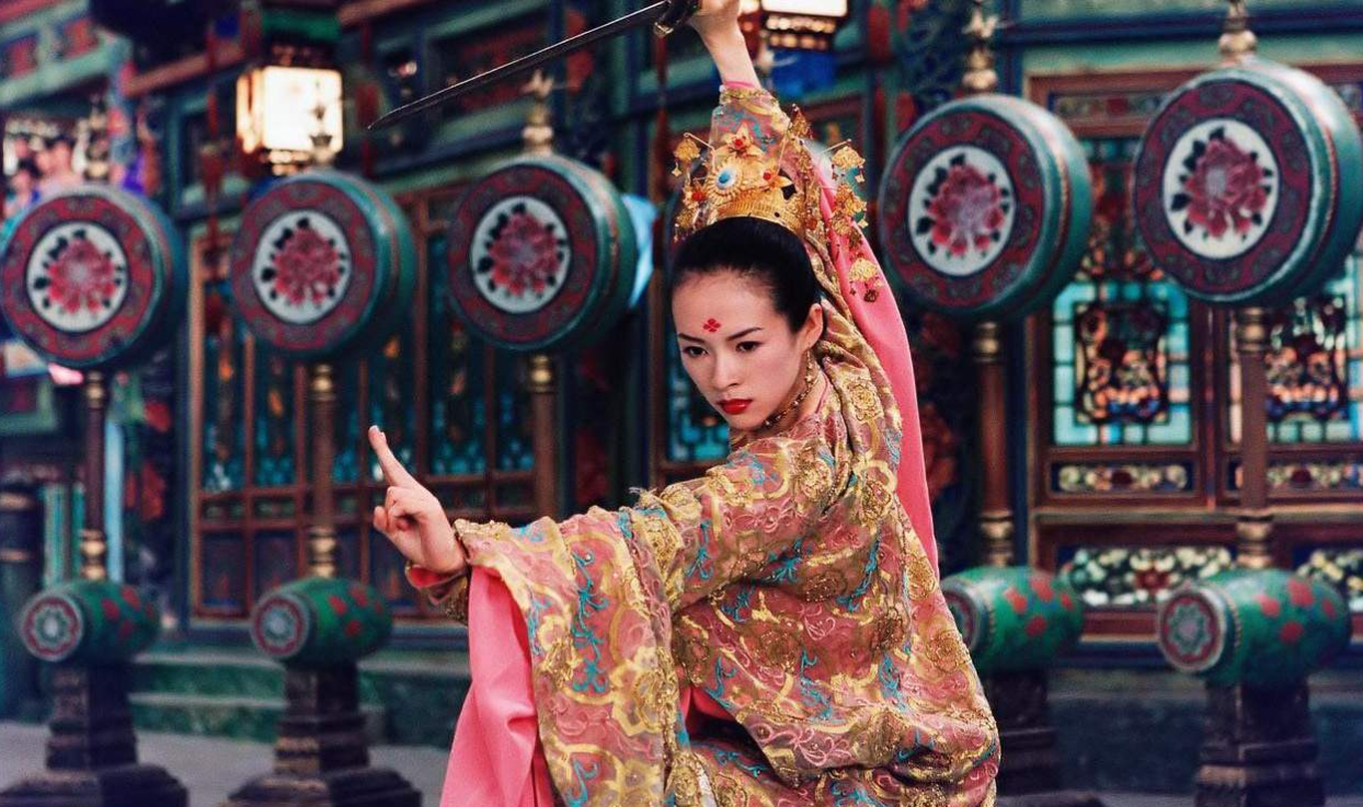 章子怡新剧《上阳赋》路透曝光,服道化不给力