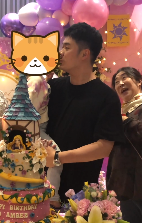 张子萱为陈赫生俩娃,女儿生日还不敢露面,婆