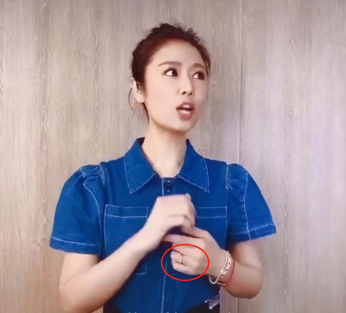 林心如录视频晒婚戒，力证与霍建华情不变，网