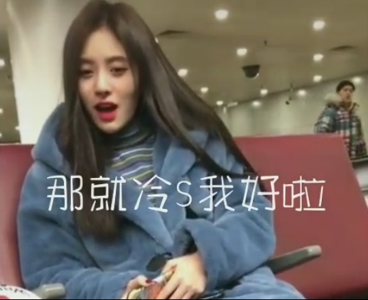 鞠婧祎为美硬抗冻,在北方零下穿破洞裤,别人