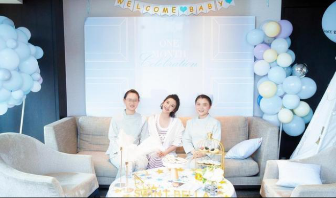 曝唐艺昕月子中心最高消费76万,2名护士照顾,