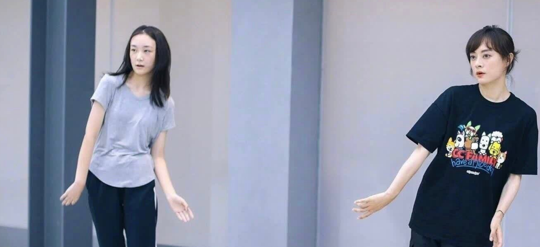 孙俪妹妹晒北电期末合影,众小花中不起眼,没