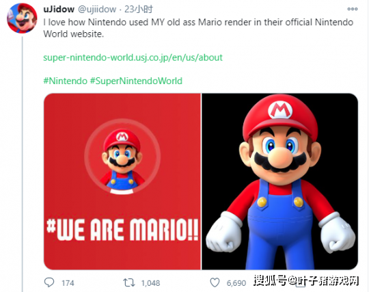 马里奥粉丝称任天堂盗图，叫板最强法务部！网