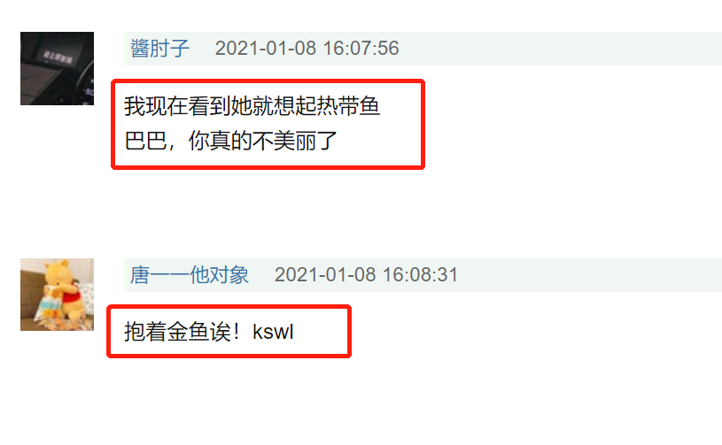 迪丽热巴新年丸子头造型,怀中抱大鲤鱼,评论