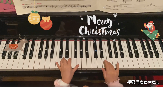 孙俪分享女儿小创意,小花用饼干拼出可爱卡通